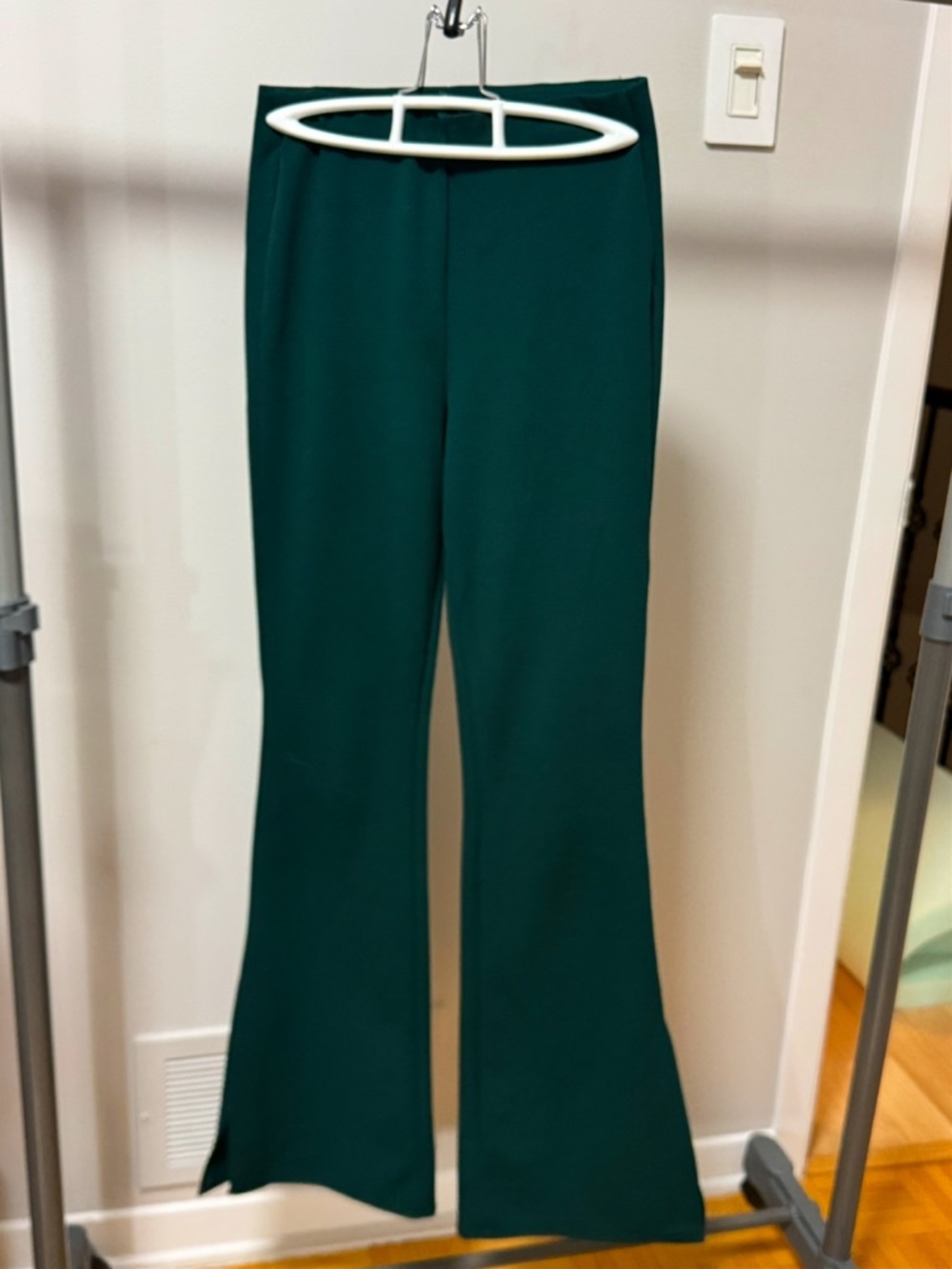 Zara Teal Flared Pants